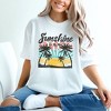 Simply Sage Market Women's Sunshine On My Mind Short Sleeve Garment Dyed Tee - 2 of 4