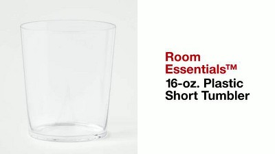 14oz Plastic Short Tumbler Clear - Threshold™ : Target