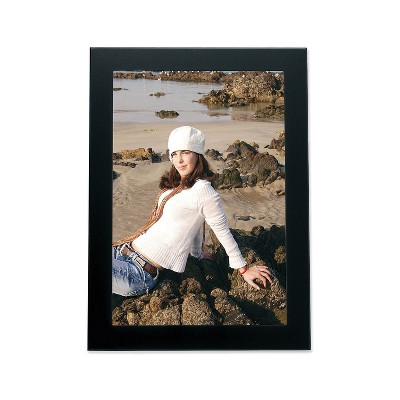 Lawrence Frames 4" x 6" Metal Black Picture Frame 230046