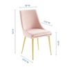 Modway Viscount Modern Accent Performance Velvet Dining Chair - 2 of 4