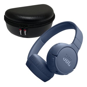 JBL Tune 670NC Wireless On Ear Noise Cancelling Headphone with gSport Carbon Fiber Case - 1 of 4