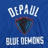 DePaul University Official DePaul Blue Demons Logo Adult Pull-Over Hoodie - 2 of 4