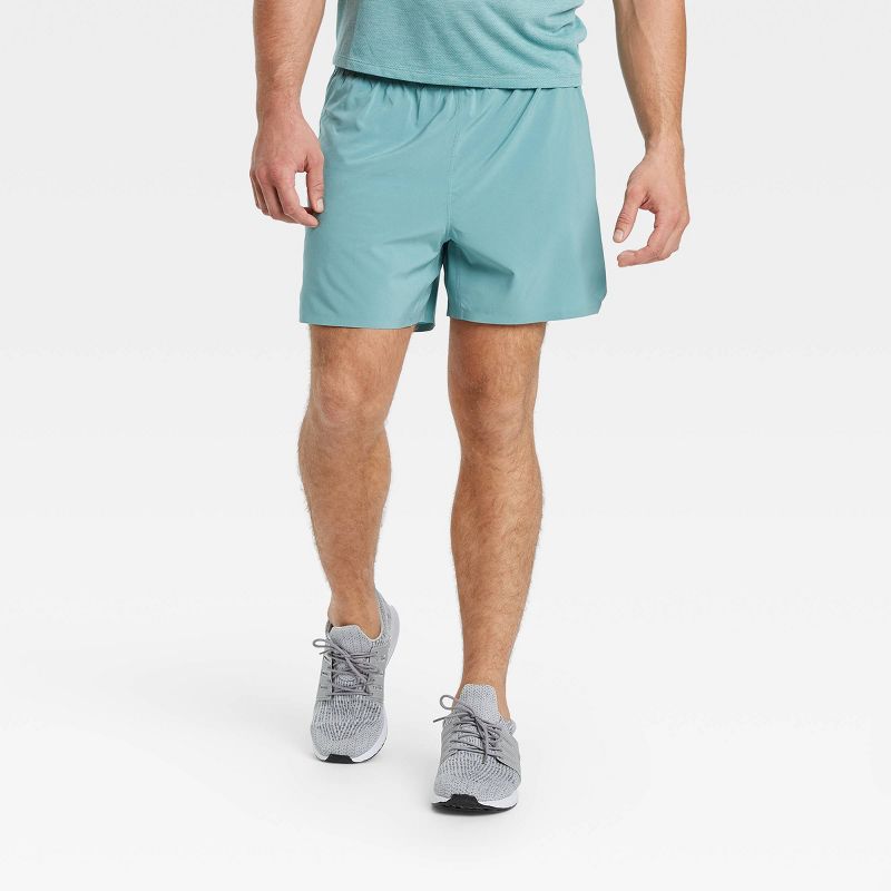 Men's Lined Run Shorts 5" - All In Motion™, 1 of 8