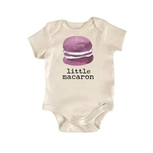 Macaron France Baking Newborn Baby Onesie® Bodysuit GS1 - 1 of 4