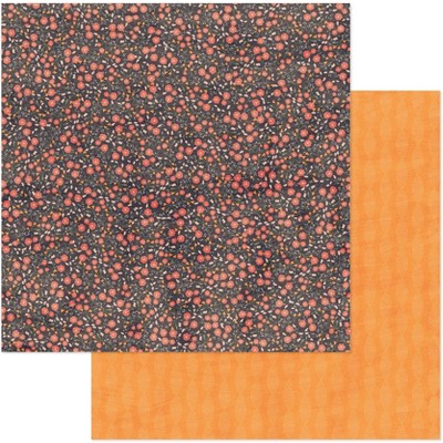 American Crafts Farmstead Harvest Patterned Double-Sided Cardstock 12"X12"
