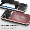 Vena vCommute for Apple iPhone 14 Pro Max Wallet Case, Leather Flip Cover with Card Slot and Kickstand - 4 of 4