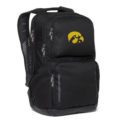 NCAA Iowa Hawkeyes 17" MVP Backpack - Black