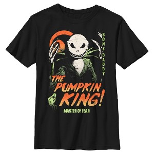 Boy's The Nightmare Before Christmas Jack Skellington Master of Fear T-Shirt - 1 of 4