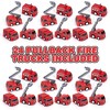 ArtCreativity Mini Pullback Fire Truck Toys (Pack of 24) - 2 of 4