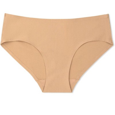 Vanity Fair Womens Beyond Comfort Seamless Waist Hi-cut 13212 - Honey Beige  - 6 : Target