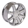 OE Wheels LLC CV85-20085-6550-31C Chrome Wheel Painted (20 x 8.5 inches /6 x 139 mm, 31 mm Offset) - 3 of 4