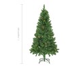 vidaXL Christmas Tree Holiday Decoration Artificial Xmas Tree with Pine Cones - 3 of 4