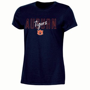 NCAA Auburn Tigers Women's Crew Neck T-Shirt - 1 of 3