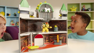 Deluxe bowser best sale castle playset