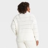 Women's Side Slit Collared Pullover Sweater - Ava & Viv™ - 2 of 3
