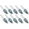 NGK 10 Pack of Genuine OEM Replacement Spark Plugs - BPR6HS-10PK - 3 of 3