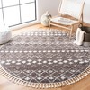 Berber Fringe Shag BFG516 Power Loomed Rug - Safavieh - 2 of 3