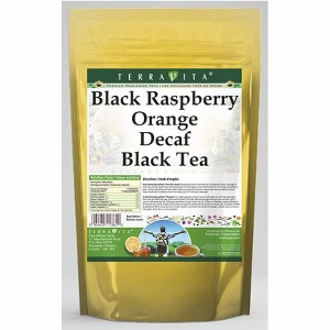 TerraVita Black Raspberry Orange Decaf Black Tea (50 tea bags, ZIN: 538509, 1-Pack) - 1 of 4