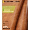 Oversized Wide Recliner Chair - Heat and Massage, PU Leather Extra Wide Manual Recliner for Adults, Large Lazy Chair with 1.5X Sponge Comfort Arm - 3 of 4