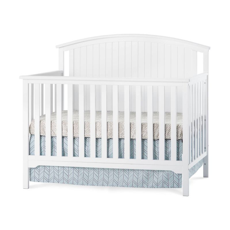 Child Craft Cottage Curve Top Convertible Crib, 1 of 9