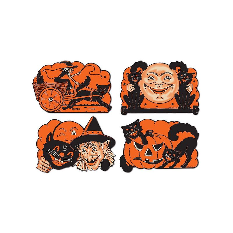 Beistle 9" Halloween Cutouts; 8/Pack 01182, 1 of 2