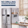 Attop Magnetic Knife Holder for Wall, Knife Magnetic Strip No Drilling 16.5″, Wood Magnetic Knife Rack/Bar for Kitchen, Refrigerator - 3 of 4