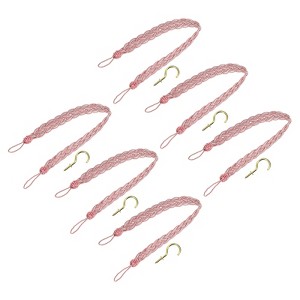 Unique Bargains Hand Woven Decorative Braided Curtain Tiebacks - 1 of 4