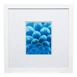 20.1" x 20.1" Wide Double Matted to 8" x 10" Frame White - Gallery Solutions