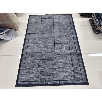 Garvee Modern Geometric Area Rug Indoor Area Rugs for Living Room Bedroom Soft Washable Accent Rug Home Decor