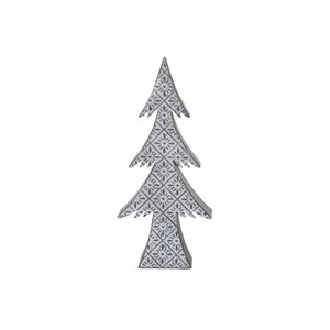 Transpac Metal 16.25 in. White Christmas Punch Tree - 1 of 2