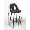 28" Bar Stools Set Of 2, Velvet Upholstered Counter Height Barstools With Nail Head Decoration, Tall Barstools - 2 of 4