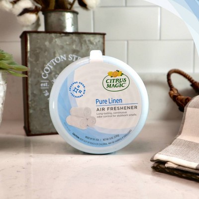 Citrus Magic Solid Air Freshener - Pure Linen - Thumbnail 4