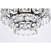 Elegant Lighting Mila 16 inch pendant in black - 4 of 4