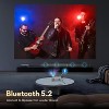 Mlchdykcp Projector with WiFi and Bluetooth, Mini Portable Projector 1080P HD 170" Movie Projector, Outdoor Projector Compatible - 4 of 4