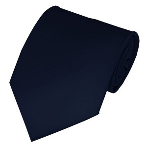 Men's Solid Color Traditional 3.35 Inch Wide And 58 Inch Long Neckties - 1 of 4