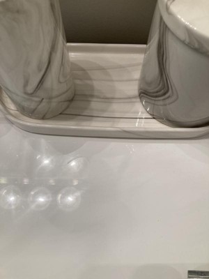 4pc Bath Coordinate Set Marble - Threshold™ : Target