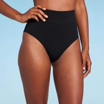 Women's Shaping High Waist High Leg Bikini Bottom - Shade & Shore™ : Target