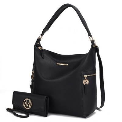 MKF Collection Ophelia Vegan Leather Women’s Hobo Bag with Wallet by Mia K