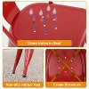 BestMassage Metal Dining Chairs Metal Chair for Indoor Outdoor Chairs Perfect for Restaurants - 3 of 4