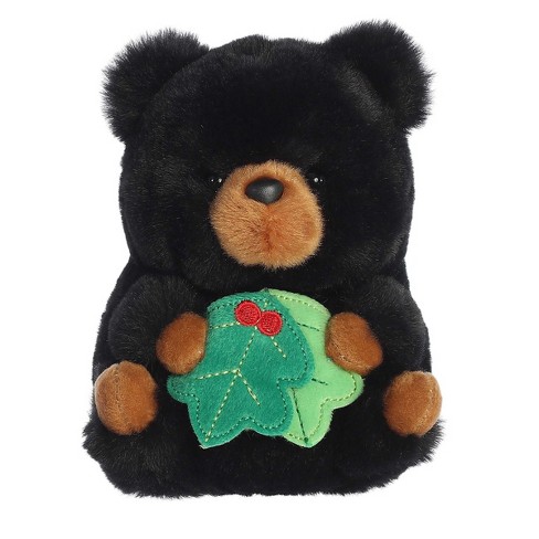 Round bear plush deals