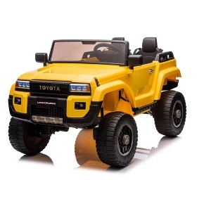 24V 2-Seater Kids Ride-On Truck - Remote Control, Switchable 4WD/2WD, Music & Functional Shovel for Ages 3+ - 1 of 4