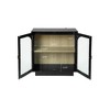 Modern Free Standing Cabinet, Transparent Acrylic Door Panel, Multi-functional Storage Cabinet With Adjustable Shelf, For Living Room, Dining Room - 4 of 4