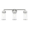 Livex Lighting Hillcrest 3 - Light Vanity in  Polished Chrome - 3 of 4