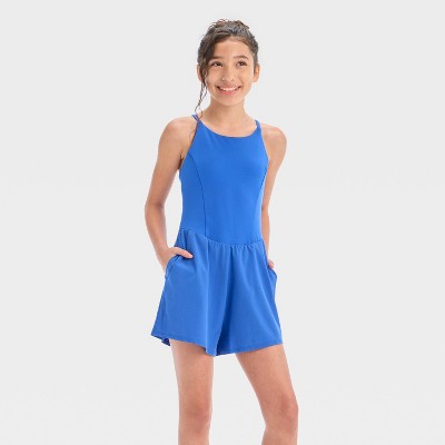 Girls' Knit Romper - All In Motion™