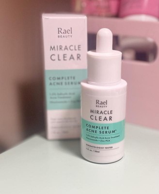 Rael Miracle Clear Complete Acne Treatment Face Serum - 1oz : Target