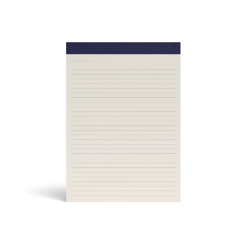 MyOfficeInnovations Notepads 8.5 x 11.75 Wide Ruled Ivory 50 Sheets/Pad 12 Pads/Pack MYO24419928, 2 of 9