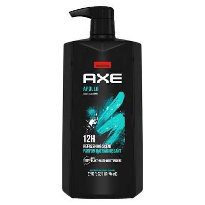 AXE Apollo Clean + Fresh Sage & Cedarwood Scent Body Wash Soap - 32 fl oz