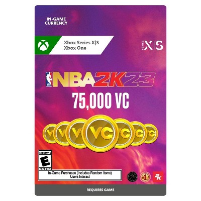 NBA 2K23: 75,000 Virtual Currency - Xbox Series X|S/Xbox One (Digital)