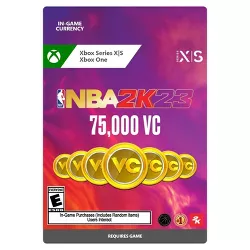 NBA 2K23: 75,000 Virtual Currency - Xbox Series X|S/Xbox One (Digital)