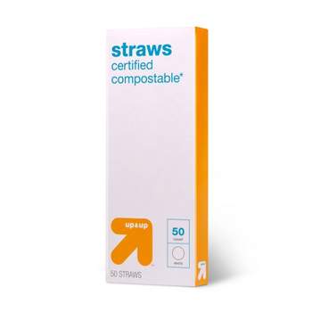 Straws - 50ct/1.69oz - up & up™
